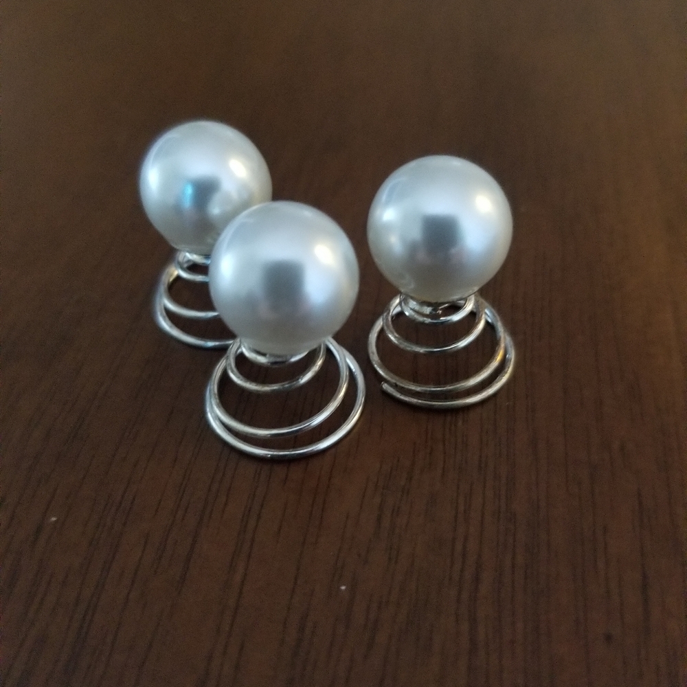 💟 FREE add on - Faux pearl hair accessories